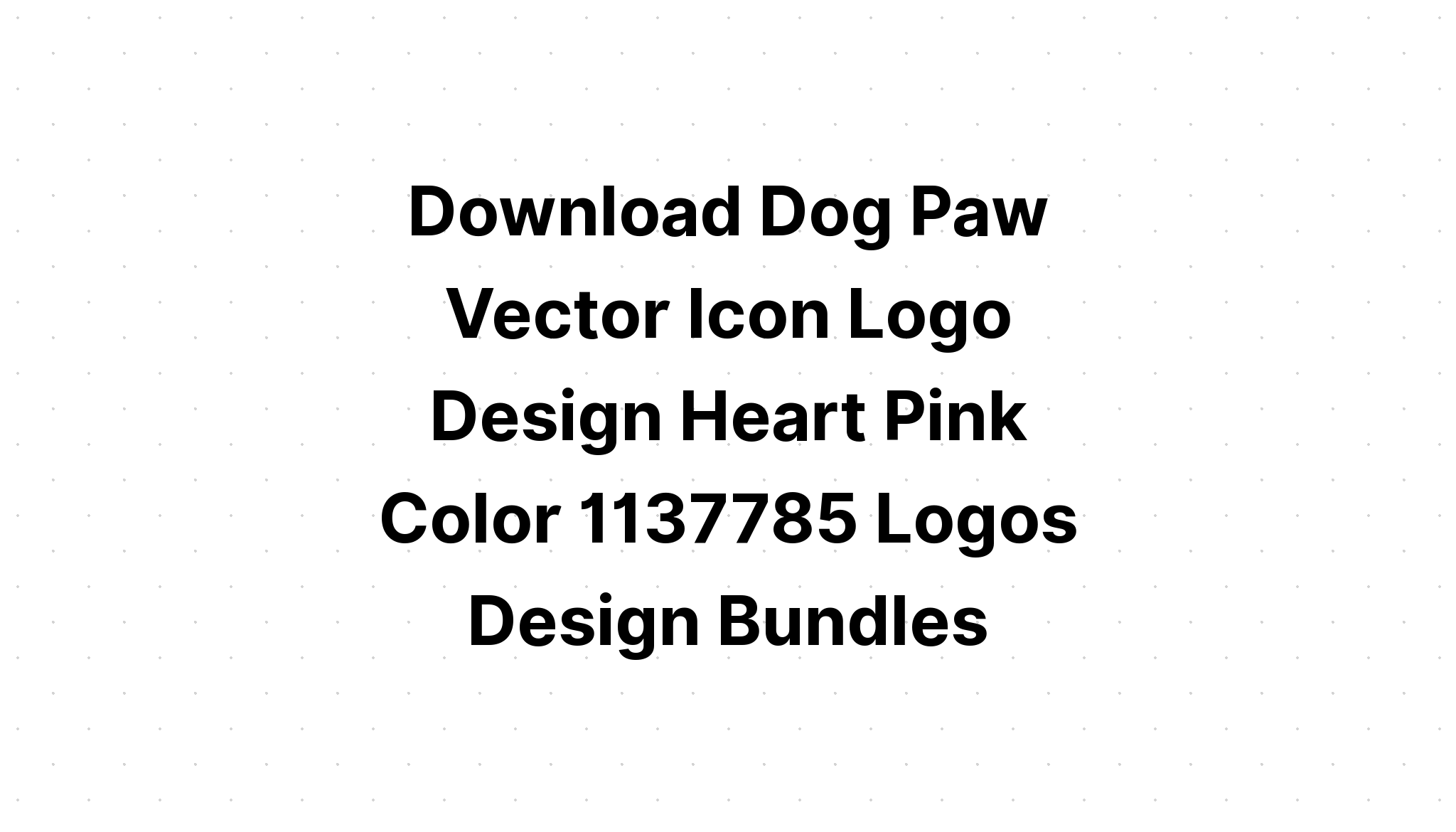 Download Dog Paw Floral SVG File